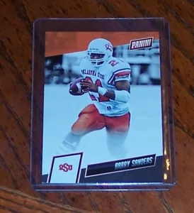 Panini National Silver Pack College 2019 #BS Barry Sanders Oklahoma State - Imagen 1 de 3