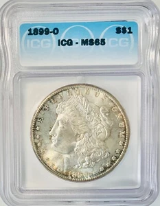 1899 O ICG MS65 Morgan Silver Dollar Nice Luster & Strike - Picture 1 of 2