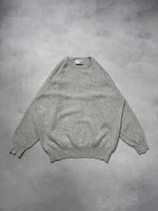 Suéter Ballantyne Vintage Cordero St. Moriz Escocia Lana Virgen Para Hombre Gris Talla S - Imagen 1 de 10