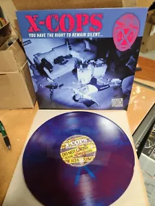 X-Cops-You Have the Right to Remain... Blue w Purple Vinyl (1 copy exists) GWAR - Imagen 1 de 1