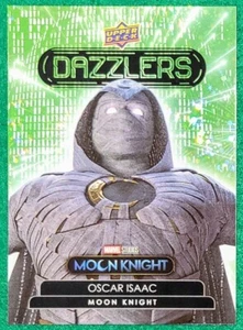 Oscar Isaac As Moon Knight - 2024 Marvel Studios Green Dazzlers #DZ-1 - MCU Card - Picture 1 of 3