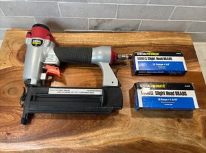 Central Pneumatic 68021 18-Gauge Brad Nailer 5/8" to 2" Brad Nails- W/ Nails - Picture 1 of 6