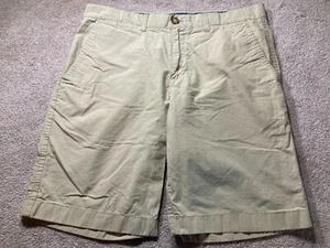 Tommy Hilfiger Mens Size 34 Bermuda Shorts Tan Beige Casual Cotton - Picture 1 of 12