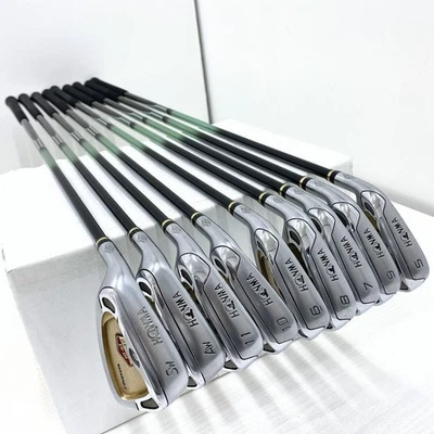 [Lefty /  HONMA] BERES IS-01 Iron Set 9pcs 5-6-7-8-9-Pw-Aw-Aw-Sw ARMRQ6 45 2S R - Image 1 of 4