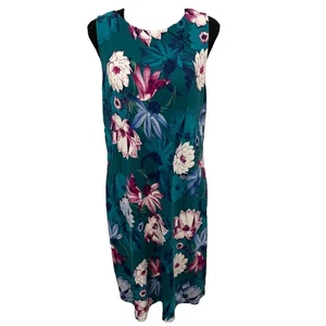 Vestido Tommy Bahama Mujer Grande Sin Mangas Multicolor Floral Midi - Imagen 1 de 11