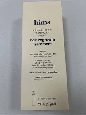 Hims Minoxidil Topical Aerosol 5% Foam - Image 1 of 4