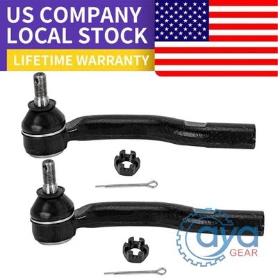 Front Outer Tie Rods Assembly for 2013 2014 2015 2016 2017 Toyota Camry Avalon - Imagem 1 de 4