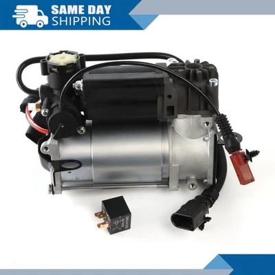 Bomba compressor de suspensão a ar compatível com Audi A8 S8 Quattro 2002-2010 V6 V8 gasolina - Imagem 1 de 4