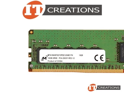 SUPERMICRO 16GB PC4-2933Y-R REGISTERED ECC MEMORY RDIMM MEM-DR416L-CL01-ER29 - Image 1 of 2