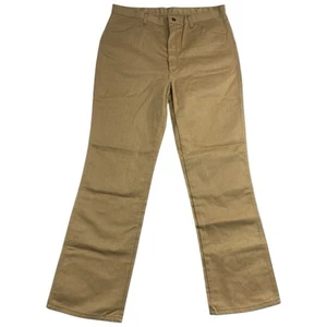 Vintage Maverick Brown Western Bootcut Pants Men’s Sz 38x34 Workwear NOS - Picture 1 of 11