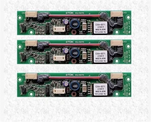 TDK PCU-P077E CXA-0271 LCD HIGH VOLTAGE BOARD INVERTER 24V FROM GP577R-SC41 - Afbeelding 1 van 6