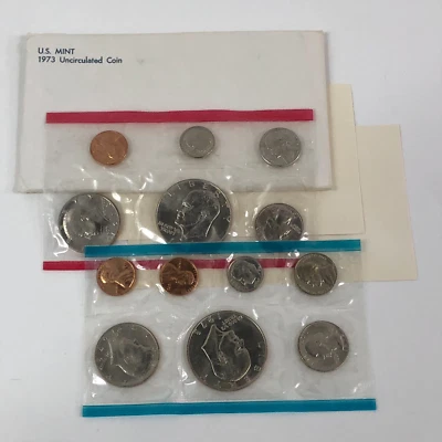 (1) 1973 United States Mint Set in Original Packaging - Image 1 of 2