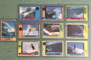 RARO 1987 Astroboyz Surfcardz - Juego de 10 cartas/LOTE - Surf, Bodyboard Años 80 - Imagen 1 de 4