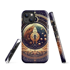 Interdimensional Gold Ring Tough Case for iPhone® - Picture 1 of 9