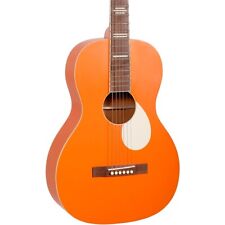 Recording King Dirty 30's Series 7 Single 0 RPS-7 Acoustic Guitar Monarch Orange for sale