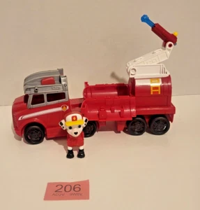 Paw Patrol Big Truck Pups Rescue Marshall Fire Truck with Figure - Complete 206 - Picture 1 of 4