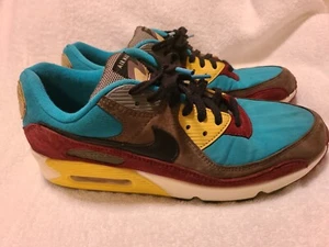 Nike Men's Air Max 90 NRG Shoes Ridgerock Black Green DC6083-200 US Size 11.5 - Picture 1 of 12