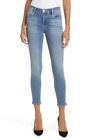 FRAME Le High Ankle Skinny Jeans In Canon Denim Stretch High Rise Size 25