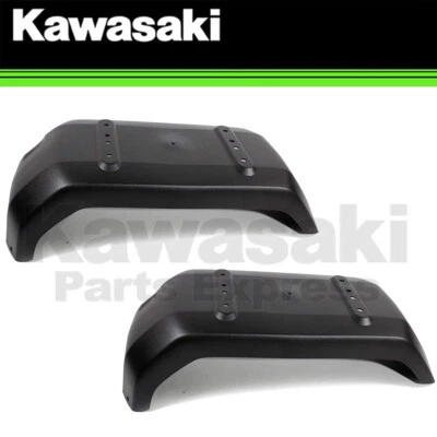 NEW 2001 - 2008 GENUINE KAWASAKI MULE 3000 3010 3020 REAR FENDER PAIR 35023-1557 - Image 1 of 4