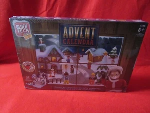 BLOQUE Tech Calendario de Adviento Escena de Juego 11 Figuras 12 Acy. Surprise Build 24 regalos - Imagen 1 de 3