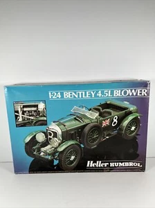 VINTAGE #80722 HELLER BENTLEY 4.5L BLOWER 1/24 Open Box SEALED PARTS - Picture 1 of 9