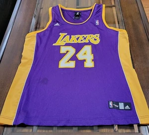 Vintage Adidas KOBE BRYANT #24 Los Angeles LA Lakers Jersey Size Youth XL - Picture 1 of 6