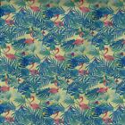 Tropica Exotic Design 100% Cotton Fabric Fq Crafting Quilting Patchwork Green