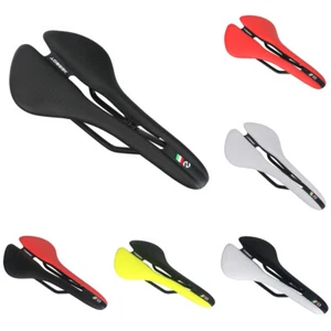 Toseek Road bike/MTB Bicycle saddle EVA microfiber Leather comfortable cushion - Imagen 1 de 18