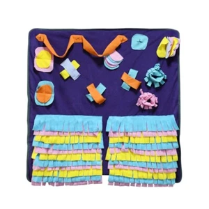 Pet Dog Snuffle Mat Nose Smell Training Blanket Sniffing Pad Slow Feeding Bowl - Zdjęcie 1 z 8