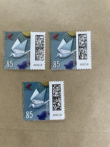 2 Stck Marke Bund 0,85 Fehldruck QR Code Schief Selten - Bild 1 von 1