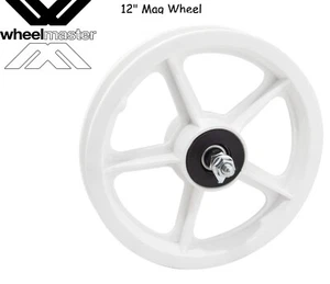 Wheel Master 12 Zoll Mag Wheel 12 Zoll 3/8 Achse vorne Mag Felgenbremse weiß - Bild 1 von 1