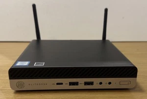HP EliteDesk 800 G4 Desktop Mini (i5-8500T/16GB RAM/256GB SSD/Wi-Fi/Win11 Pro) - Picture 1 of 2