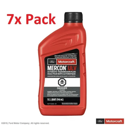 7x Mercon ULV MOTORCRAFT XT-12-QULV for 2017+ Ford F-150 Auto Transmission Foto 1 de 2