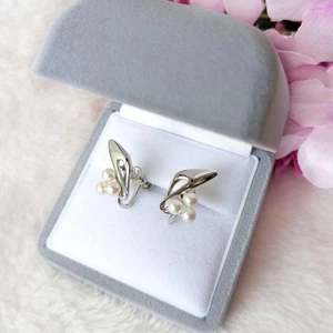 Mikimoto Baby Pearl Earrings For Imperial Family - Picture 1 of 13