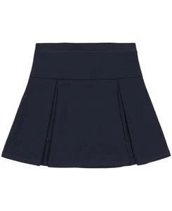 Girls' School Uniform Sensory-Friendly Pleated Scooter Skirt with Undershorts... - Picture 1 of 2