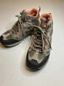 Merrell Damen 6,5 M Wanderschuhe wasserdicht Luftpolster Aluminium koralle - Bild 1 von 9