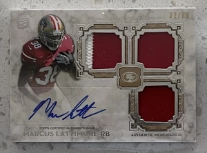 2013 Topps Museum Collection Marcus Lattimore Autograph Rookie Card 26/50 - Picture 1 of 1