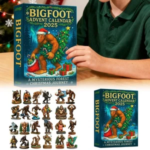 Bigfoot Adventure Calendar 2025, 24 Days Holiday Countdown Calendar  - Picture 1 of 7