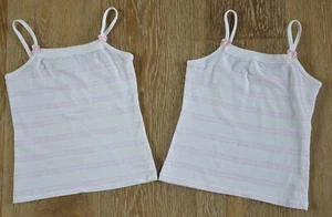 Dolce&Gabbana Junior Girls Logo Print Tank Tops Lot of 2 Size 4-6 EUC - Picture 1 of 6