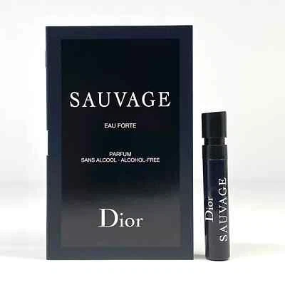 Dior Sauvage Eau Forte парфюмированная вода безалкогольный карточный спрей образец 1 мл / 0,03 жидкой унции - Изображение 1 из 3