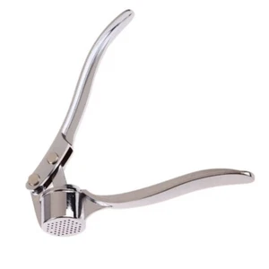 Garlic Crusher Stainless Steel Squeezer Manual Kitchen Tool Press Masher Mincer - Picture 1 of 8