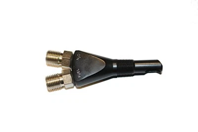 1件黑鲨亚硝酸湿90度喷嘴1/8 NPT螺纹全新美国卖家 — 第 1/2 张图片