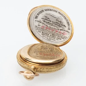 Antique 1904 Hampden Model 3 Molly Stark 7j 3/0s Pocket Watch Original Paper - Picture 1 of 13
