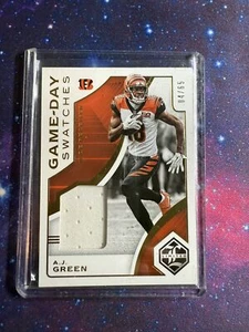 2018 Panini Limited #GDS-AG A.J. Green Game Day Swatches #/65 - Picture 1 of 2