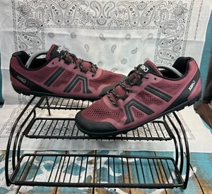Xero Shoes Mesa Trail II Sneakers Red Black Slip Resistant Shoes Womans Size 8.5 - Picture 1 of 11