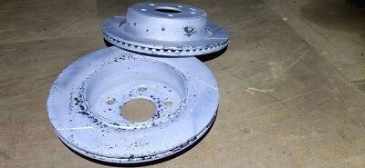 Juego de rotor ranurado trasero Power Slot 8746PSR 8746 2000-02 Dodge Ram 1500 2500 3500 Foto 1 de 4