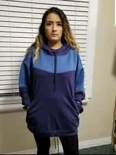 Women’s and man  Size XSmall Blue pullover Hoodie gym clothing 