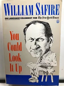 You Could Look It Up by William Safire - Bild 1 von 2