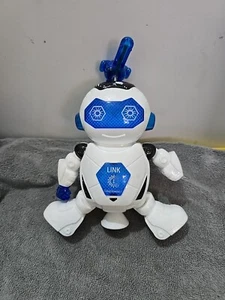 Camp Invention Link Tanzroboter blau weiß Roboter funktioniert fehlende Hand (A127) - Bild 1 von 4