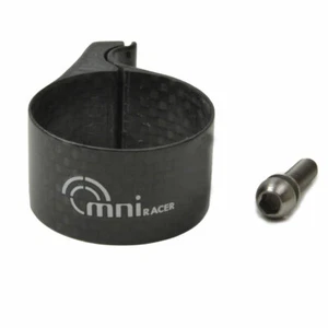 OMNI Racer FULL Carbon Front Derailleur Adapter Clamp Parlee 34.9-35mm MATTE - Picture 1 of 6
